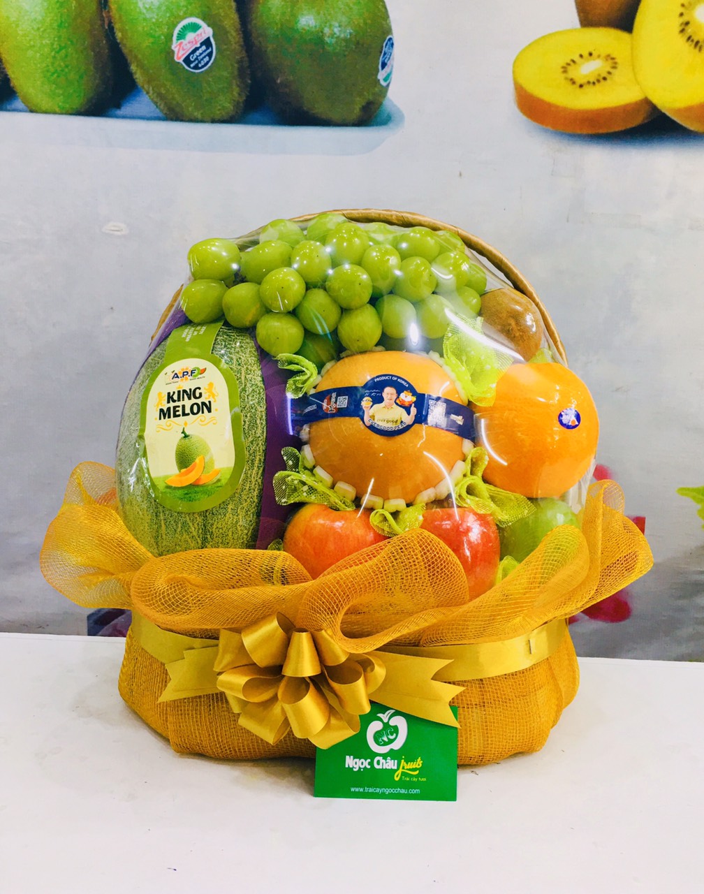 GIỎ HOA QUẢ TẶNG 