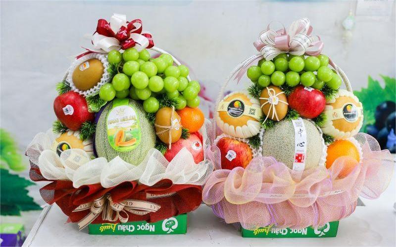 Hình ảnh giỏ hoa quả đẹp