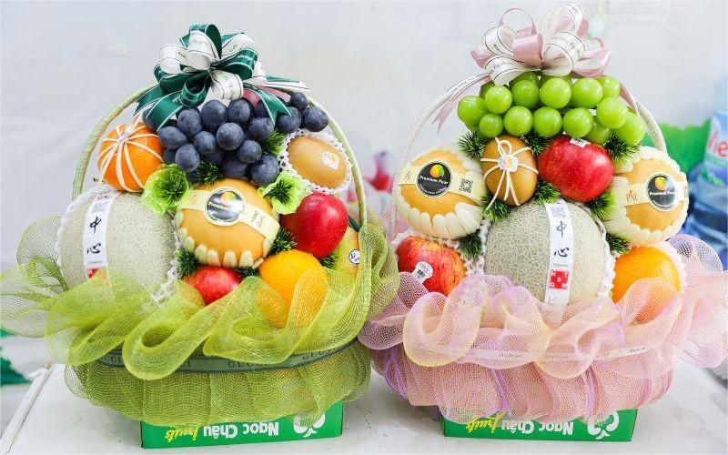 Các mẫu giỏ hoa quả đẹp