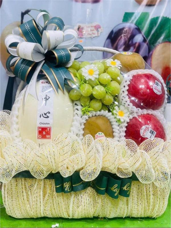 Cách làm giỏ hoa quả 20/11