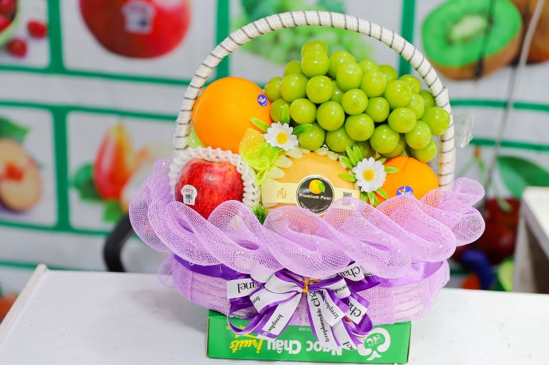 Giỏ hoa quả đẹp giá rẻ