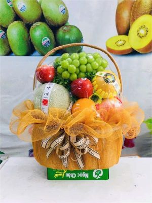 giỏ hoa quả tặng khai trương