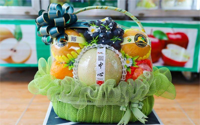 Giỏ hoa quả giá rẻ