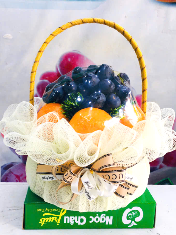 giỏ hoa quả 300k, 400k