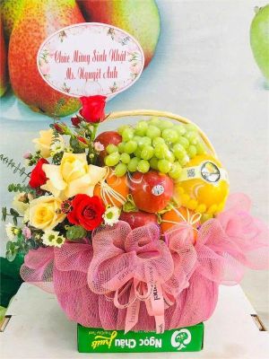 Giá giỏ hoa quả