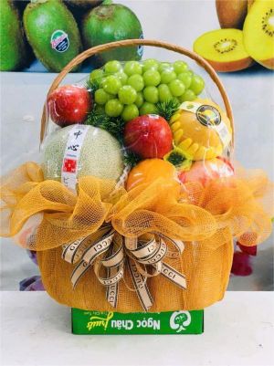 giỏ hoa quả nhập khẩu 