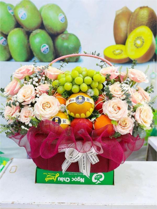 Ảnh giỏ hoa quả đẹp