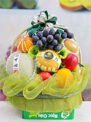 Các mẫu giỏ hoa quả đẹp