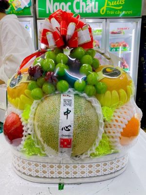 Cách làm giỏ hoa quả 20/11