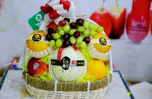 giỏ hoa quả sinh nhật