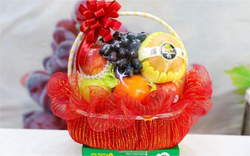 Giỏ hoa quả giá rẻ