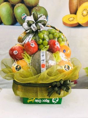 Mẫu giỏ hoa quả