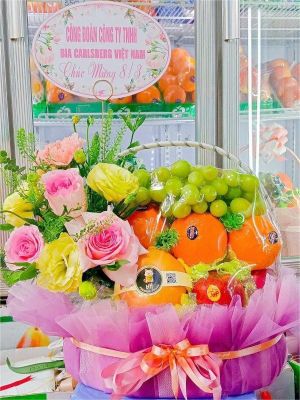 giỏ hoa quả quà tặng