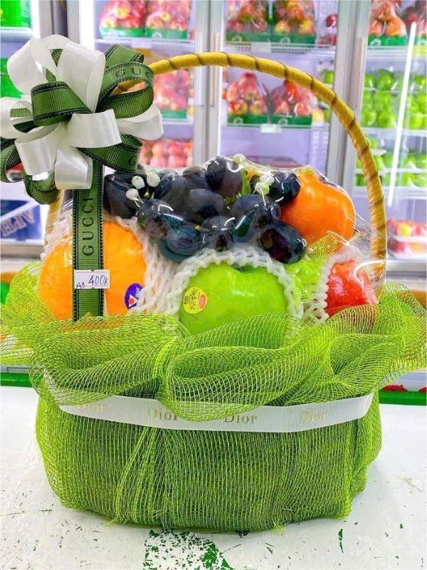 Giá giỏ hoa quả