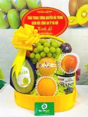 giỏ hoa quả đi lễ