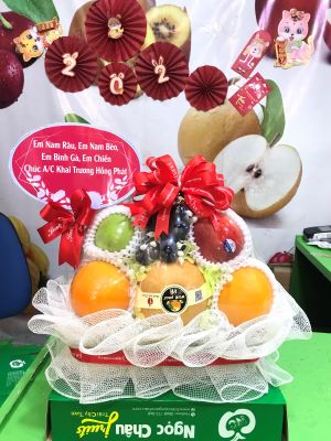giỏ hoa quả quà tặng