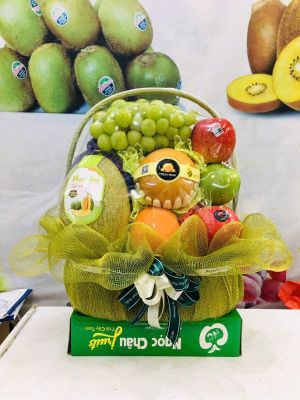 Giỏ hoa quả đi đám giỗ