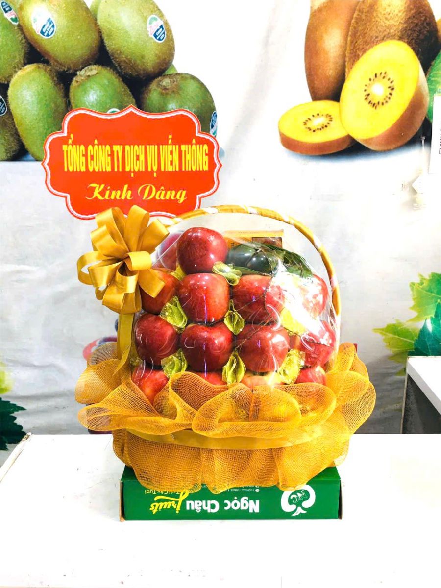 giỏ hoa quả đi lễ chùa