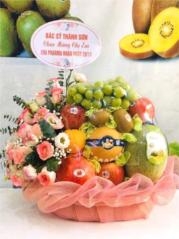 Mẫu giỏ hoa quả đẹp