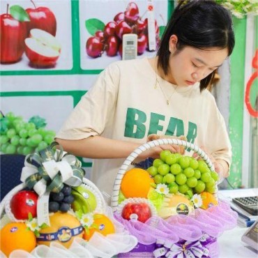 Giỏ hoa quả nhỏ