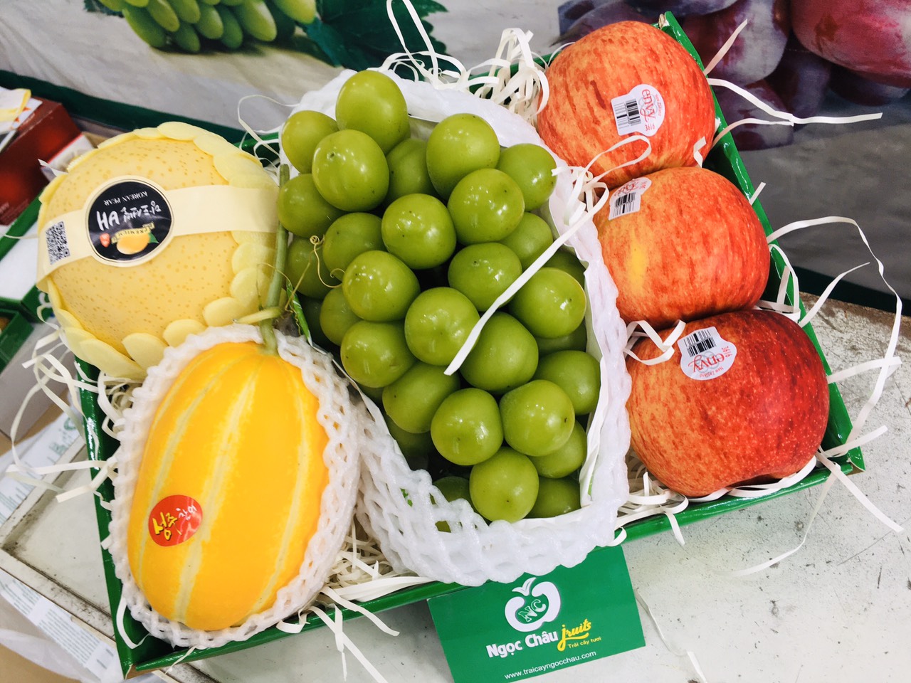 Hộp hoa quả đẹp