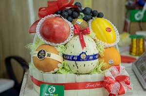 giỏ hoa quả sinh nhật