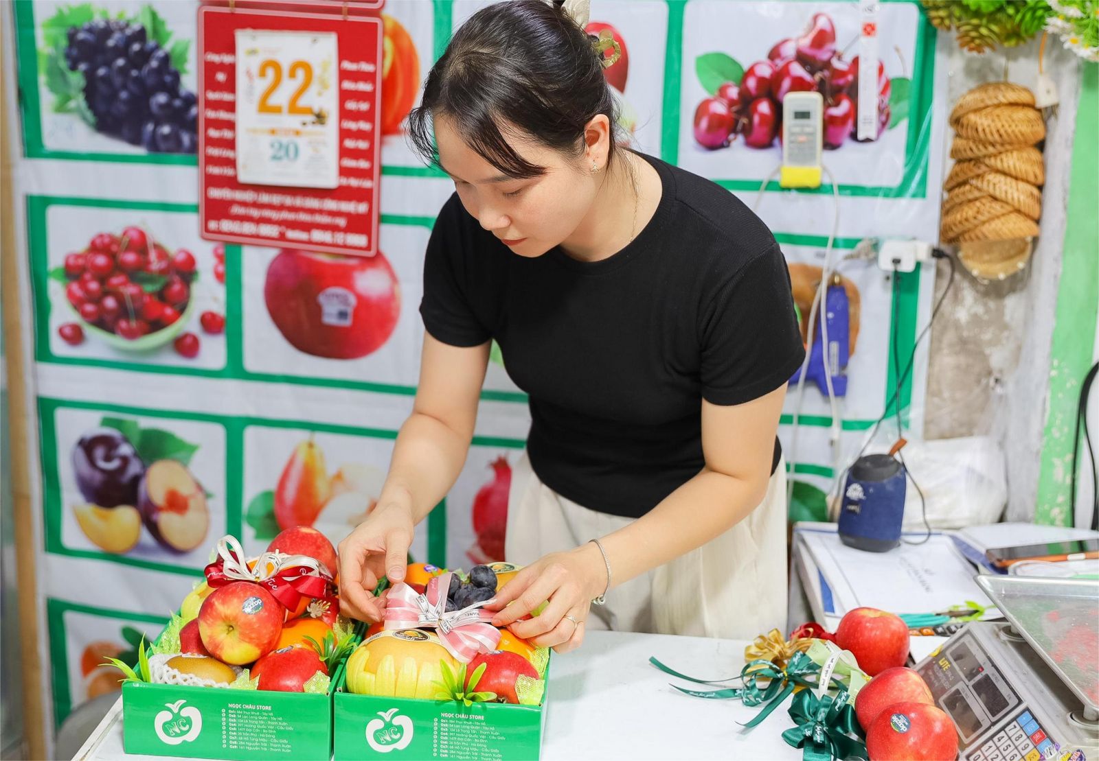 Hộp hoa quả đẹp