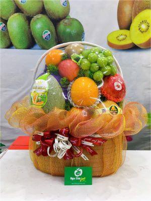 Giỏ hoa quả biếu