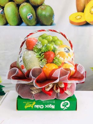 giỏ hoa quả đẹp