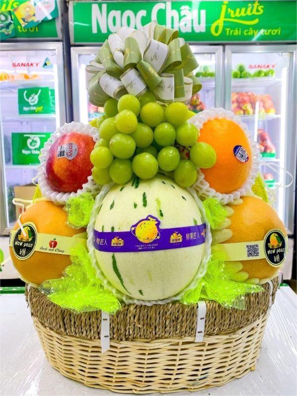 Cách làm giỏ hoa quả