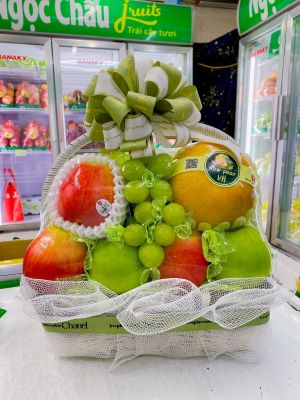 Giỏ hoa quả thăm người ốm