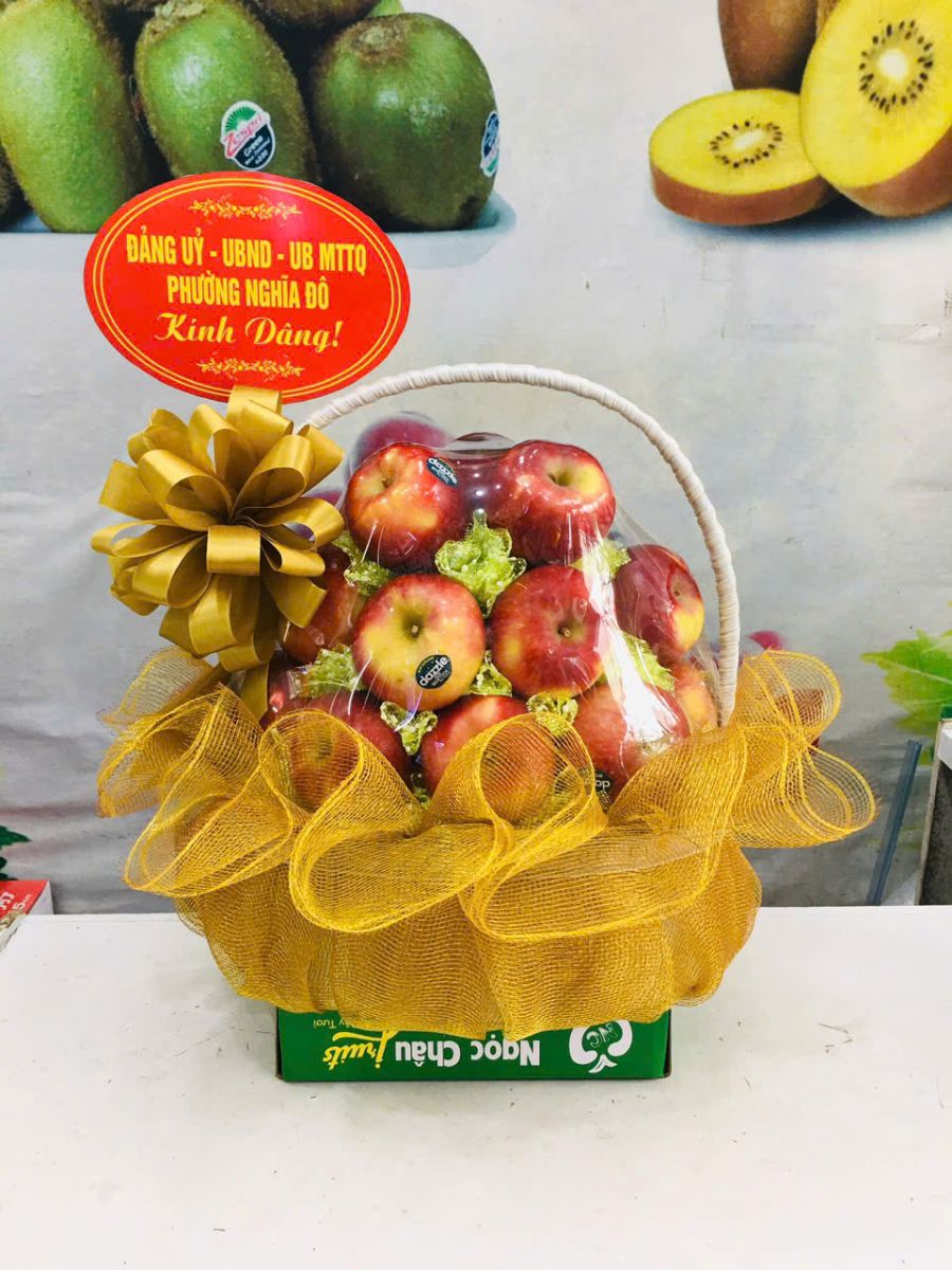 Giỏ hoa quả đi đám giỗ